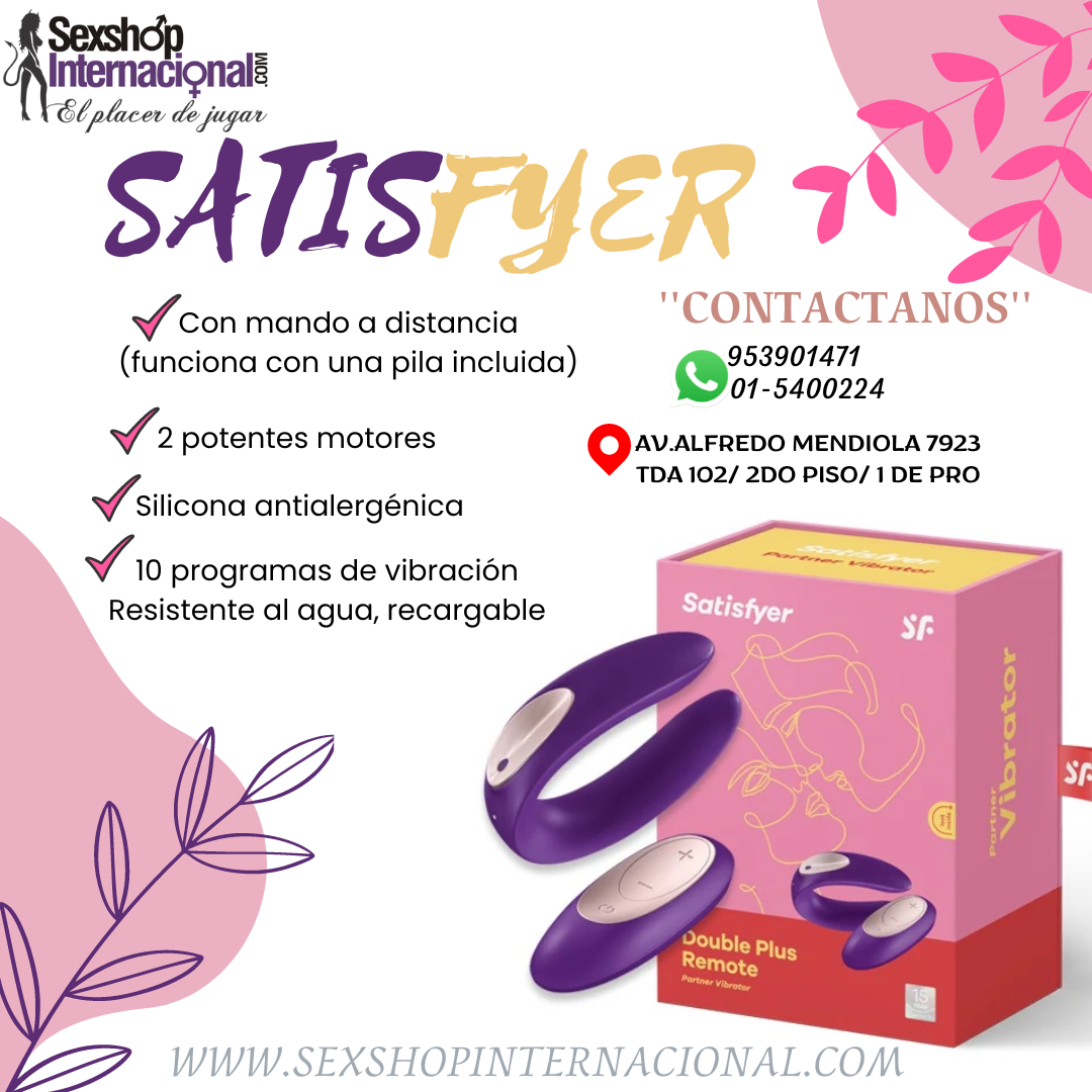 SATISFYER DOUBLE PLUS REMOTE